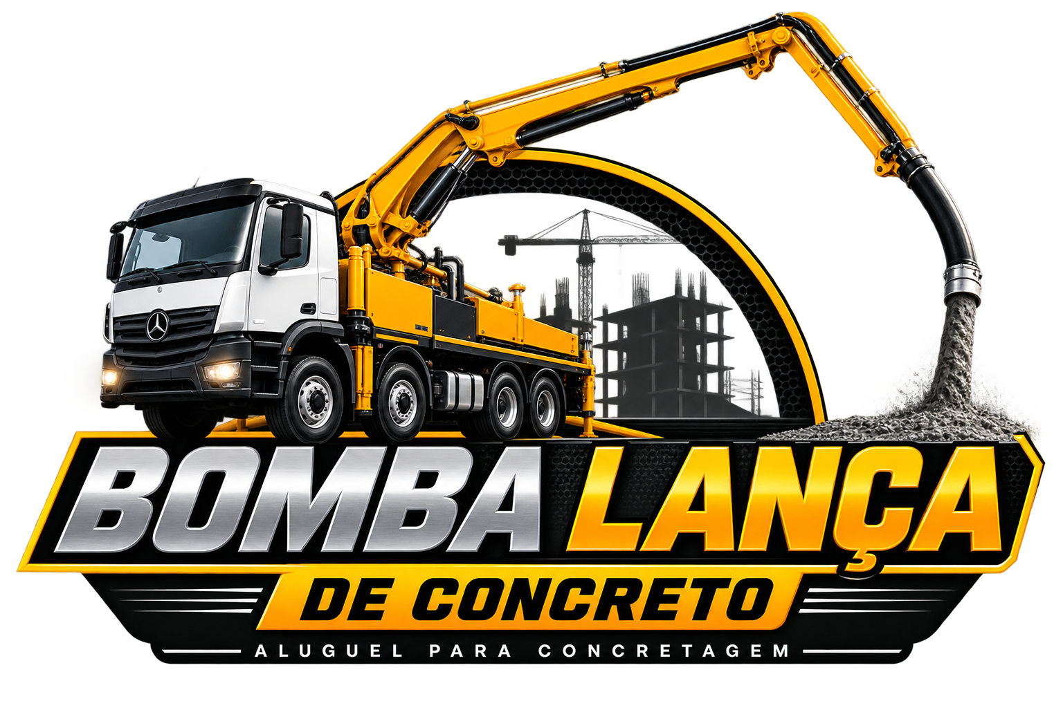 Bomba Lança de Concreto